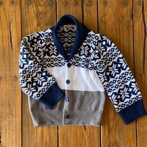 Monica and Andy Winter Sweater